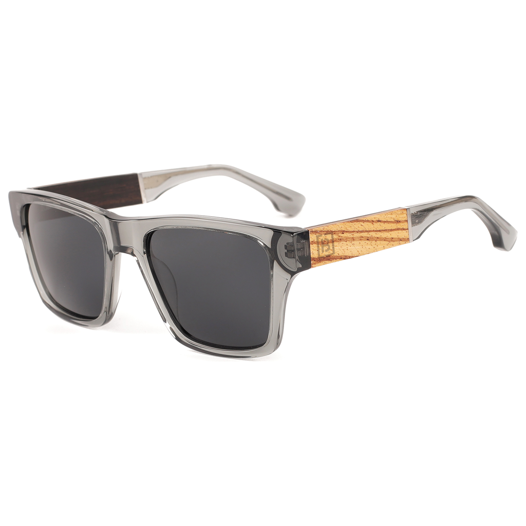 Swagger - Acetate Wood Sunglasses