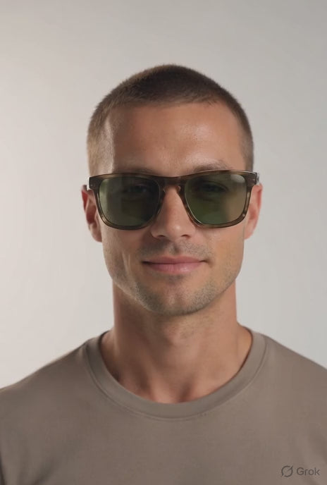 Austin - Acetate & Wood Sunglasses