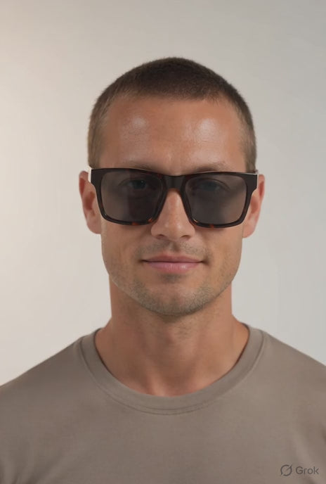 Cade - Acetate & Wood Sunglasses