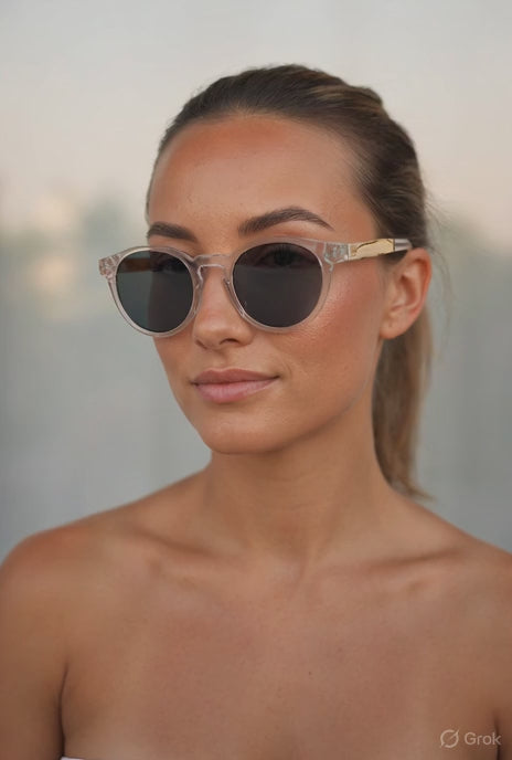 Geller - Acetate & Wood Sunglasses