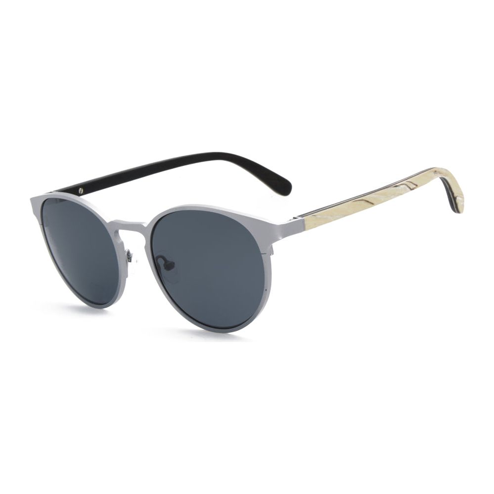 Perfect Storm - Titanium & Wood Sunglasses