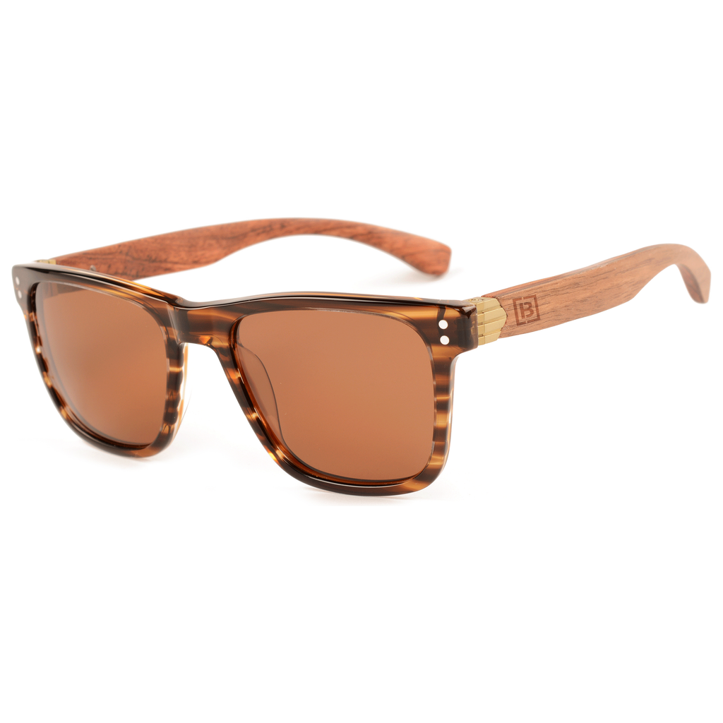 King - Acetate & Wood Sunglasses