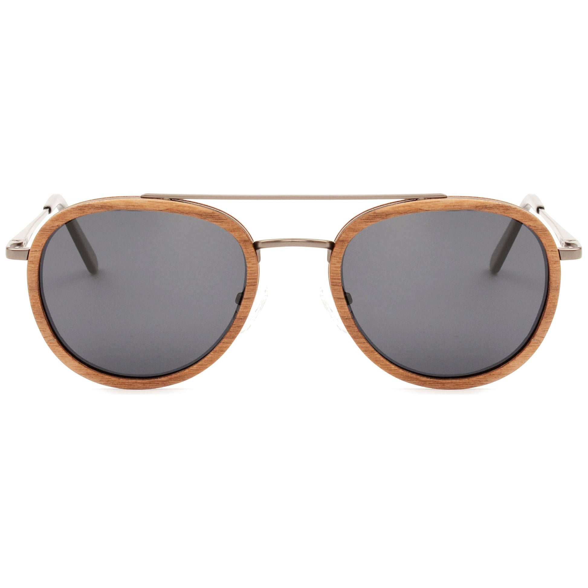 O'Hara - Metal & Wood Sunglasses