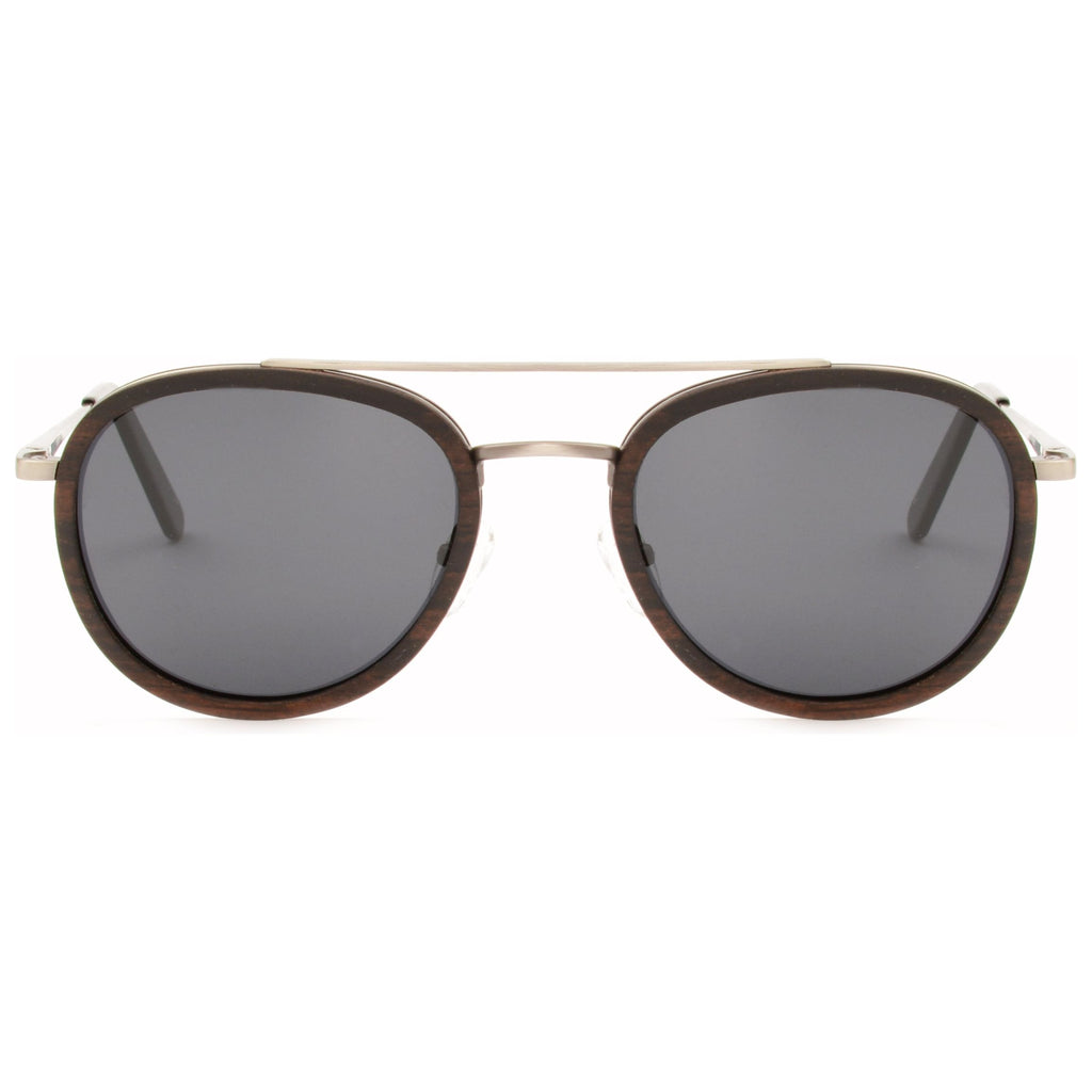 O'Hara - Metal & Wood Sunglasses