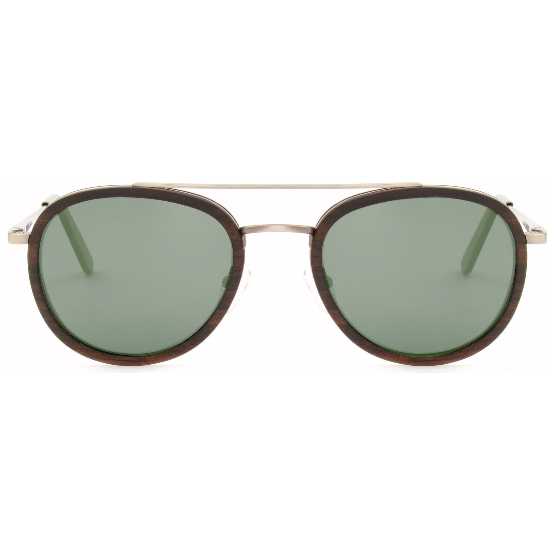 O'Hara - Metal & Wood Sunglasses