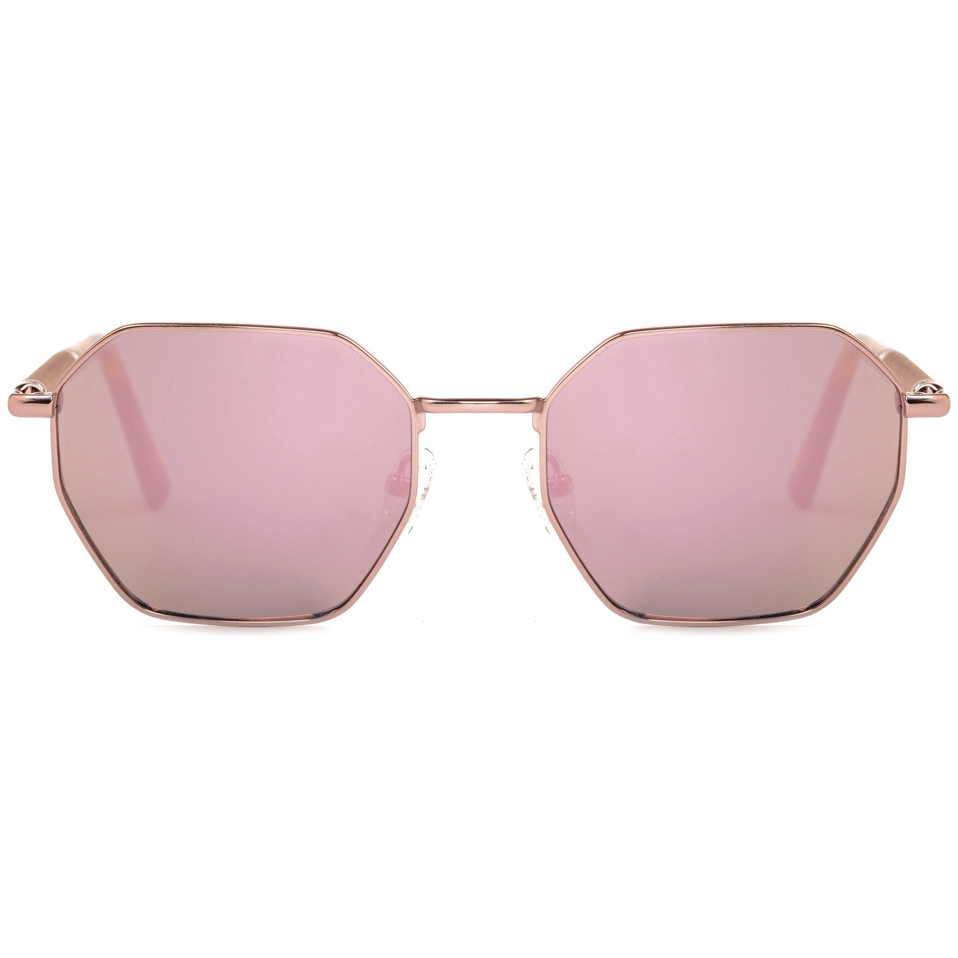 Halle - Monel & Wood Sunglasses