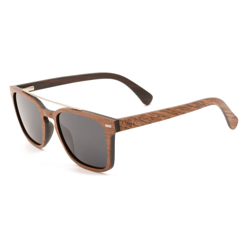 polarised walnut hi bar wood sunglasses entourage